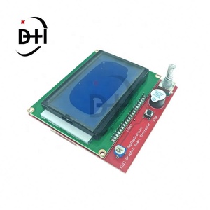 12864 สมาร์ทคอนโทรลเลอร์ RAMPS 1.4 LCD 12864 แผงควบคุมจอแอลซีดีหน้าจอสีน้ำเงินสำหรับเครื่องพิมพ์ 3D LCD12864 - Product Image 2