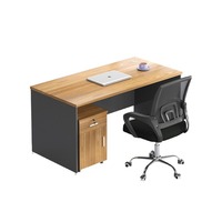 XT-180-1 Bureau de travail individuel moderne et minimaliste en PVC, à structure vide, librement combinable, pour personnel, avec plateau compact