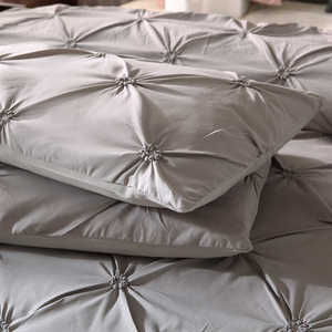 Ensemble de housse de <span class=keywords><strong>couette</strong></span> Queen, 3 pièces - Broderie élastique, housse de <span class=keywords><strong>couette</strong></span> en microfibre de luxe, <span class=keywords><strong>couette</strong></span> en <span class=keywords><strong>duvet</strong></span>, tissu confortable - Product Image 6
