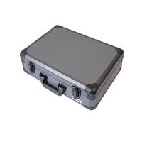 Étui pour équipement photo en aluminium avec rembourrage en mousse EVA, personnalisable OEM/ODM, antichoc, avec serrure à clé métallique, couleur personnalisée, petit MOQ, boîte