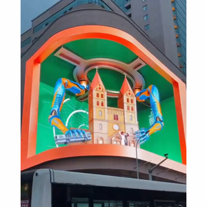 Pantalla LED 3D Holográfica Interactiva Gigante para Publicidad Exterior, Ultra HD IP65 Resistente al Agua, con Video 3D, Fotos y Contenido Sexy, Modelo Japan-P8 - Product Image 1