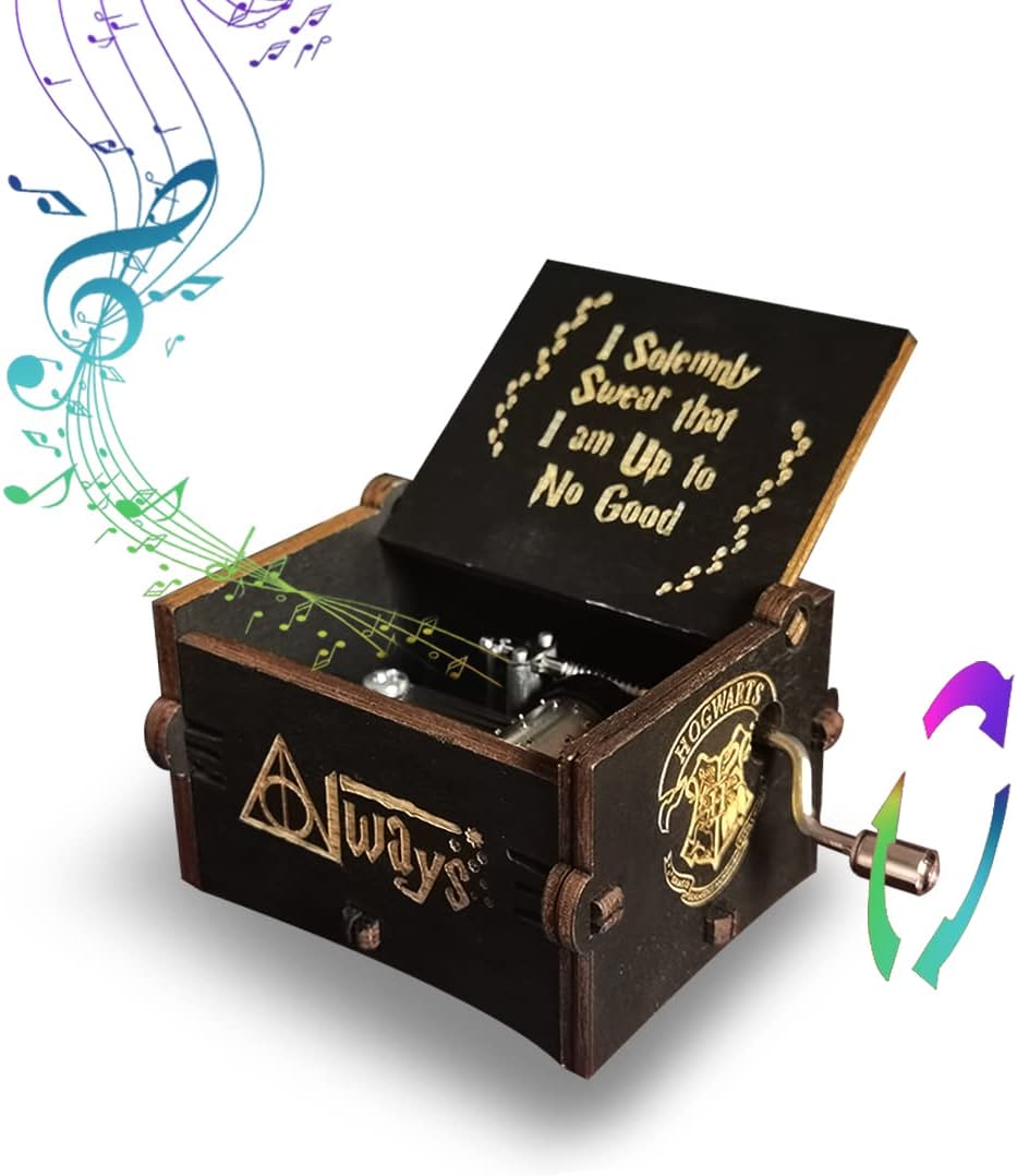 Оптовая продажа, музыкальная деревянная мини-деревянная музыкальная шкатулка для рождественского подарка на день рождения