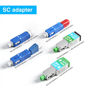 Adaptateurs hybrides fibre optique FC mâle vers LC femelle APC UPC pour connecteurs de fibre optique VFL Power Meter pour FTTH - Product Image 4