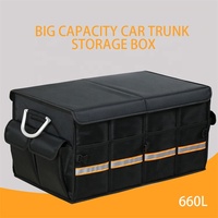 QSP076 Logo personnalisé de haute qualité souple pliable lecteur Auto coffre de voiture boîte pliable coffre organisateur de stockage