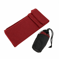 Serviettes rafraîchissantes pour le cou et le visage, personnalisées, pour l'entraînement sportif, la salle de sport, serviette rafraîchissante instantanée avec étui en silicone