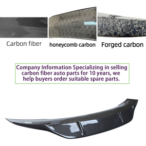 For A3 S3 RS3 8V R Style Real Carbon Fiber Material Rear Spoiler Trunk Wing 2013-2020 - Product Image 4