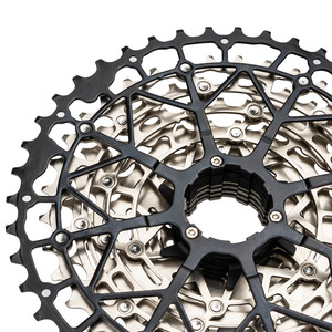 Casete ZTTO <span class=keywords><strong>M8100</strong></span> Ultraligero de Acero para Bicicleta de Montaña, 13 Velocidades, Relación Amplia 13S 11-46T, Piñón Libre HG K7 AXS, Cromado, 108 Sonidos - Product Image 5