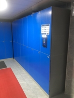 Meubles de rangement pour salle technique, casiers avec serrure intelligente, accès par code, écologiques, recyclables, durables, imperméables, résistants à la rouille