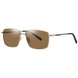 Gafas de Sol Polarizadas de Moda con Montura Metálica Cuadrada, Estilo Urbano, Gran Venta - Product Image 4