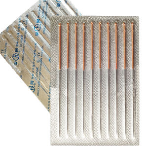 Aiguilles d'<span class=keywords><strong>acupuncture</strong></span> jetables stériles chinoises, 100 pièces, <span class=keywords><strong>prix</strong></span> d'usine en gros, poignée en cuivre, <span class=keywords><strong>aiguille</strong></span> sèche pour <span class=keywords><strong>Acupuncture</strong></span> - Product Image 2