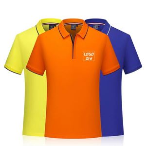 เสื้อยืดเปล่าคุณภาพสูง ผ้าฝ้าย เสื้อยืดสไตล์เกาหลี แฟชั่นลำลอง เสื้อยืดปักโลโก้ เสื้อโปโลสำหรับผู้ชาย - Product Image 3
