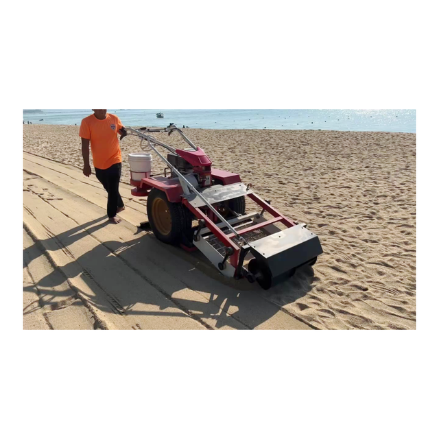 Hydraulic Control Beach Cleaner Machine Efficient Sand Sweeper High Performance Cleaning Equipment