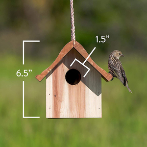 Waterproof Outdoor <strong>Birdhouse</strong> Home Decorative Wooden Bird Feeder Garden <strong>House</strong> - Product Image 3