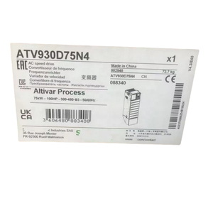 Variateur de fréquence Original ATV930D75N4 Process 930 75kW 100HP 380-480V avec unité de freinage - Product Image 2
