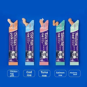 Snacks para Gatos Ishtar al por Mayor; Golosinas para Gatos Adultos y Gatitos, Incluido el British Shorthair; Nutritivas con Pollo y Salmón - Product Image 1