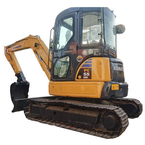 5ton usato escavatori giappone originale Mini excav <span class=keywords><strong>Komatsu</strong></span> PC55MR-3 giappone scavare di alta qualità per la vendita - Product Image 1