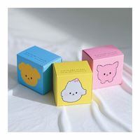 Usine fournissant Hotdog Biscuit Dessert Macaron Collapse BOX Pour Cupcake Fournisseur