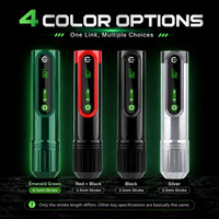 Máquina de Tatuar Inalámbrica EZ P2 EPIC, Batería de 5000 mAh, Pluma Rotatoria para Tatuajes, Carrera de 3.5 mm y 4.5 mm, para Artistas Profesionales del Tatuaje