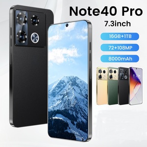 هاتف ذكي أندرويد عابر للحدود Note40 Pro الأكثر مبيعًا بذاكرة 16+1 تيرابايت ومعالج عشاري النواة وكاميرا خلفية 108 ميجابكسل وشاشة عالية الدقة وتصميم فرنسي مرن - Product Image 4
