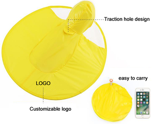 <strong>Wholesale</strong> Custom High Quality Flying Saucer ufo Shaped Dogs Clothes <strong>Raincoat</strong> for Dog Walking - Product Image 6