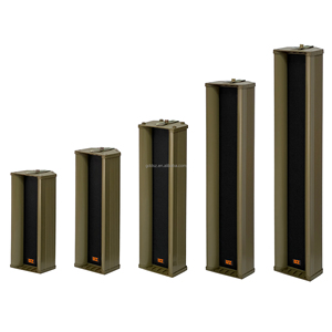 Sẵn sàng để tàu 45W thời tiết loa <span class=keywords><strong>PA</strong></span> hệ thống ngoài trời trong nhà Cột loa với vỏ kim loại hợp kim nhôm - Product Image 1