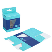 Boîte en carton personnalisée avec trou de suspension, emballage pour produits électroniques avec fenêtre, fabricant de boîtes cadeaux en carton OEM ODM