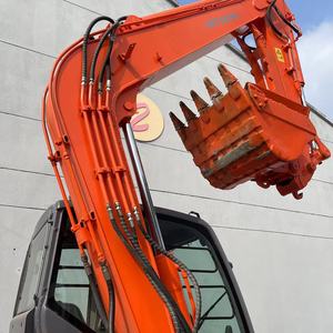 Excavadora de Orugas Usada HITACHI ZX75US de 7 Toneladas, Excavadora Hidráulica de Segunda Mano ZX50U ZX70-3 de Alta Calidad - Product Image 2