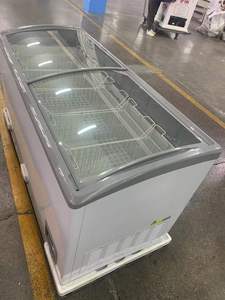 Congelador de Helados con Puerta de Vidrio Curvo SD-350C, Congelador Horizontal con Puerta Corredera, Congelador de Exhibición, Congelador Profundo - Product Image 4