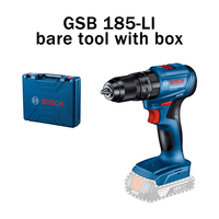 Perceuse à percussion sans fil BOSCH GSB 185-LI, tournevis électrique 18V, outils électriques multifonctionnels GSB185-LI