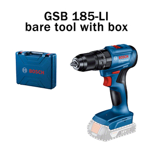 BOSCH GSB 185-LI <span class=keywords><strong>สว่าน</strong></span>กระแทกไร้สาย<span class=keywords><strong>แบ</strong></span>บไม่มีแปรงถ่าน 18V ไขควงไฟฟ้าเครื่องมือไฟฟ้าอเนกประสงค์ GSB185-LI - Product Image 1
