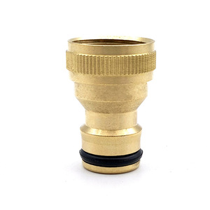 Brass 4 G1/2 Inner Thread Hose Connector For <b>Car</b> <b>Washer</b> Water Gun Accessories - Product Image 2