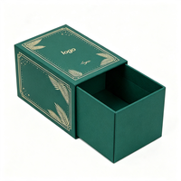 Boîte cadeau coulissante en carton avec logo personnalisé pour cosmétiques, bougies, parfums et cadeaux