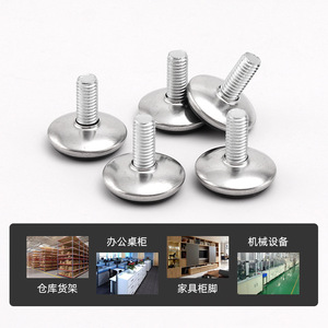 Patas Metálicas Ajustables Xinhengxin M8X20X30 con Base Acanalada, Soporte Resistente para Muebles y Gabinetes - Product Image 5
