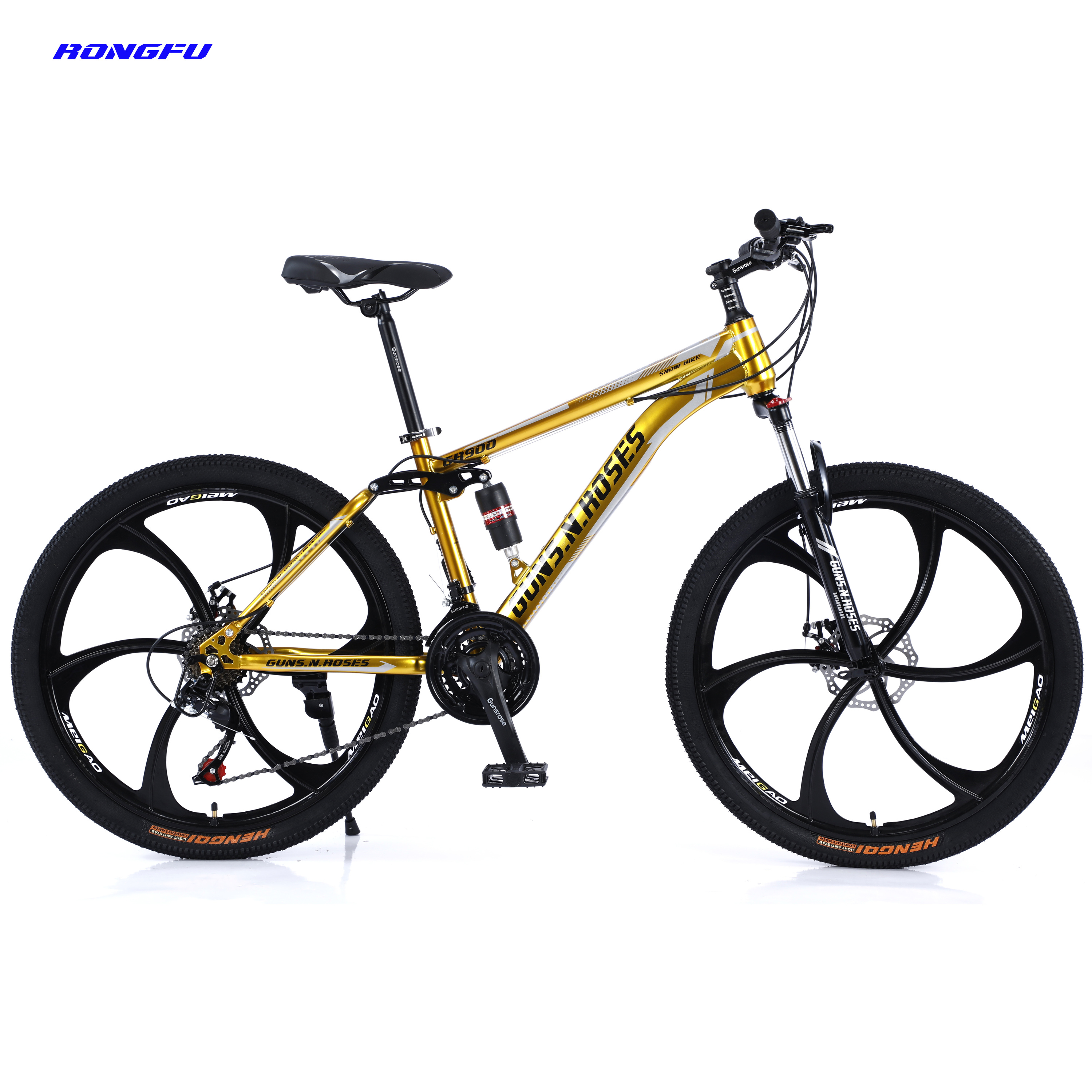 マウンテンバイク26インチ24スピードサイクルショートダウンヒルMTB 