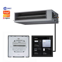 XZJ Écran 4 pouces, passerelle Tuya Zigbee, contrôle par application Wifi, thermostat intelligent pour maison connectée, panneau de commande pour climatiseur central VRF/VRV
