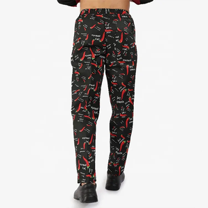 <span class=keywords><strong>Pantalon</strong></span> <span class=keywords><strong>de</strong></span> travail <span class=keywords><strong>de</strong></span> restaurant <span class=keywords><strong>Pantalon</strong></span> <span class=keywords><strong>de</strong></span> chef imprimé Baggy <span class=keywords><strong>pour</strong></span> hommes et femmes Uniformes <span class=keywords><strong>de</strong></span> <span class=keywords><strong>cuisine</strong></span> avec taille élastique à fleurs - Product Image 4
