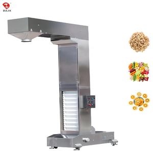 DZJX pupuk garam kacang kering biji-bijian kentang kustom profesional grosir 1,5l tipe Z lift ember pemberi makan konveyor - Product Image 2