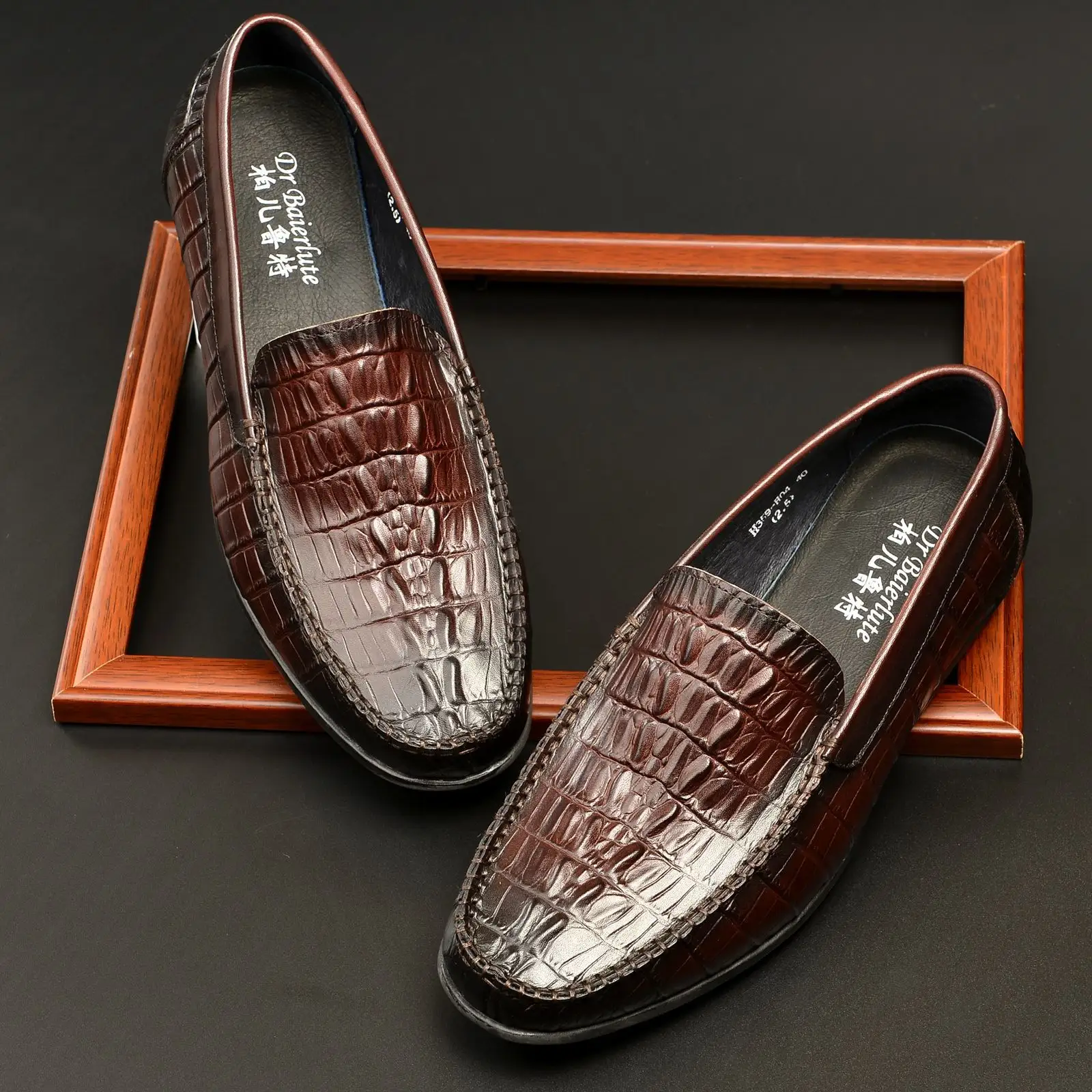 Factory Price Luxury New Italian Stylish Handmade Genuine Leather Mens Oxford Dress Shoes