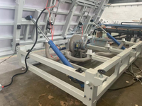Machine de découpe de verre CNC multifonctionnelle avec table de rupture, table inclinable hydraulique à flotte d'air, pour le traitement du verre