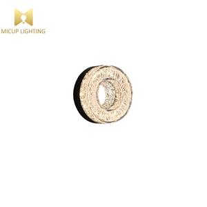 Lampe <span class=keywords><strong>murale</strong></span> LED ronde en résine de style nordique minimaliste, pour couloir, chevet, fond mural, décoration artistique post-moderne créative - Product Image 6