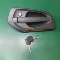 Accessoires de pièces de rechange pour camions lourds WTR OEM 9607230709 Poignée extérieure RH avec serrure Plastique Chrome Montage universel