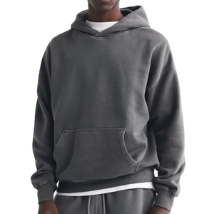 Sweat à capuche pour homme à bas prix, vente en gros, sweats à capuche en coton pur, sweats à capuche tricotés personnalisés avec logo pour homme - Product Image 1