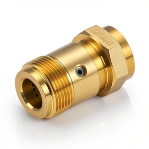 Piezas de Latón Mecanizadas por CNC, Componentes Metálicos de Precisión, Aplicaciones Industriales, Servicios de Mecanizado Láser y Fresado en Jiangsu - Product Image 1