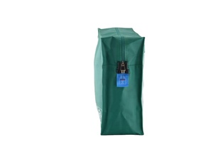 Sac de voyage et de dépôt bancaire sécurisé en bâche imperméable antivol avec fermeture éclair et serrures pour argent liquide et caisse enregistreuse - Product Image 3