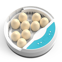 9 Oeufs Mini Couveuse Oie Canard Caille Pigeon Poulet Oeuf Machine À Couver