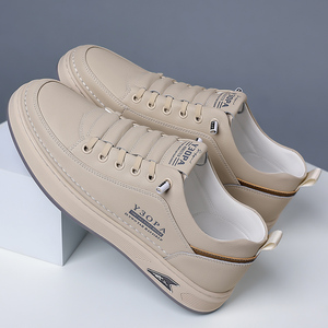 Zapatos Deportivos Casuales de Hombre, Estilo Moderno, para Todas las Temporadas, con Capa Superior de Cuero Vacuno y Suela de Goma - Product Image 3