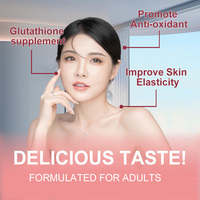 Gummies éclaircissantes Daynee au collagène et glutathion naturel, marque privée, pour une peau éclatante et un supplément cutané