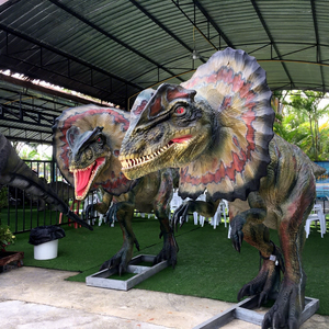 Modèle de dinosaure Parasaurolophus T-rex réaliste grandeur nature, modèle de dinosaure artificiel, <span class=keywords><strong>parc</strong></span> d'attractions, vente en gros d'usine - Product Image 6