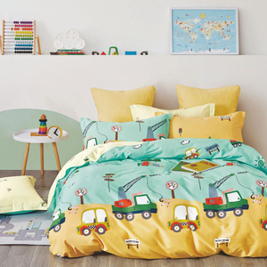 Bán Buôn Được Trang Bị Hoặc Phẳng Tấm Ga Trải Giường 100% Cotton Dệt Nhà Tùy Chỉnh <span class=keywords><strong>3d</strong></span> In Bộ Đồ Giường Bộ - Product Image 5