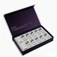 Premium op maat gemaakte peptide pen doos groothandel magnetische sluiting stevige doos voor 3ml 5ml 10ml peptide flesje supplement verpakkingsdoos
